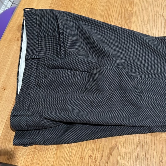 J. Lindberg Wool Blend Dress Pants - Grey & Black Check - 38"X27" - Picture 8 of 13